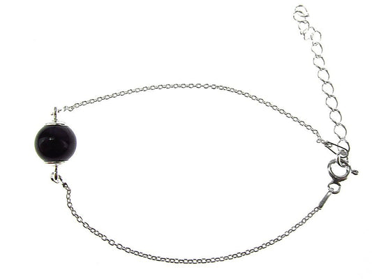 Bratara argint cu onix - GlamBazaar.ro