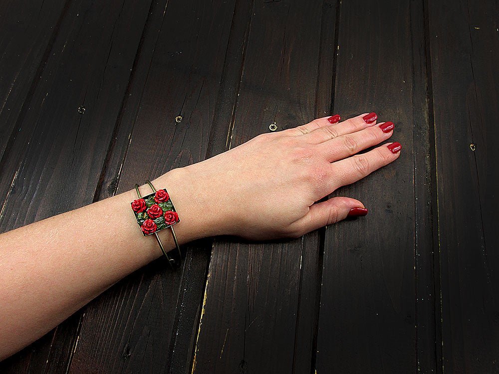 Bratara statement UNICAT Secret Garden G - GlamBazaar.ro