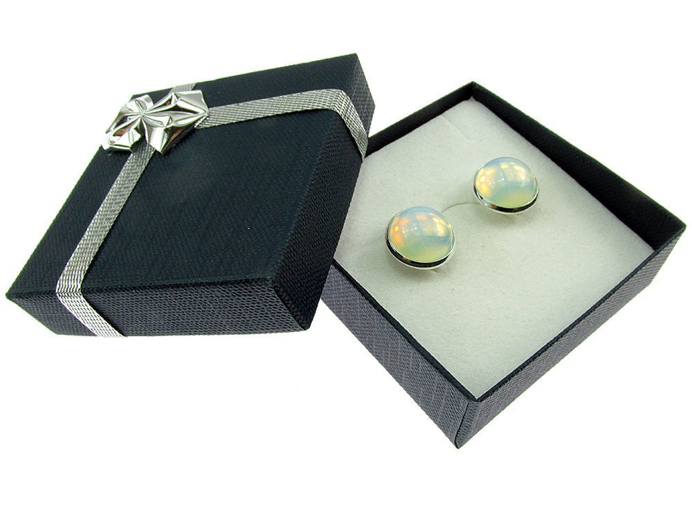 Butoni camasa cu opalit 12 mm - GlamBazaar.ro