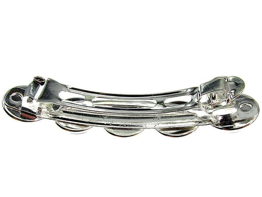 Clama de par cu lapis lazuli si cuart roz - GlamBazaar.ro