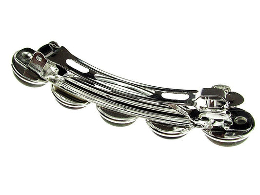 Clama de par cu pietre malachit si onix - GlamBazaar.ro