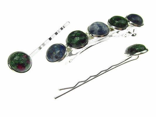 Set clama de par si 2 agrafe talisman zodia Balanta - GlamBazaar.ro