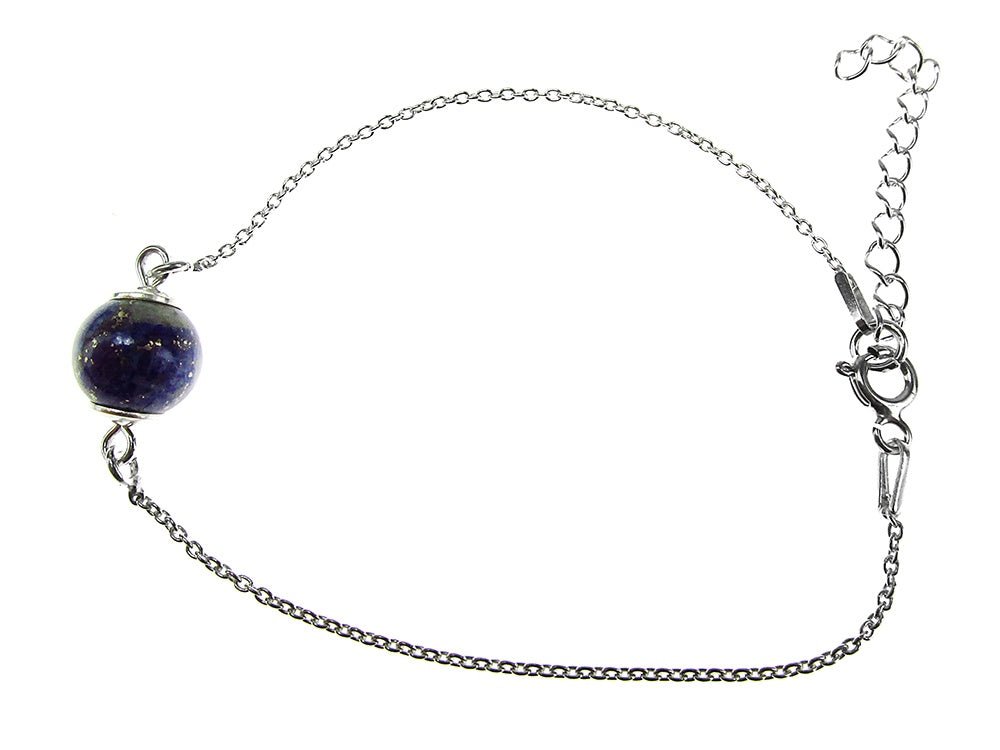 Bratara argint cu Lapis Lazuli - GlamBazaar.ro