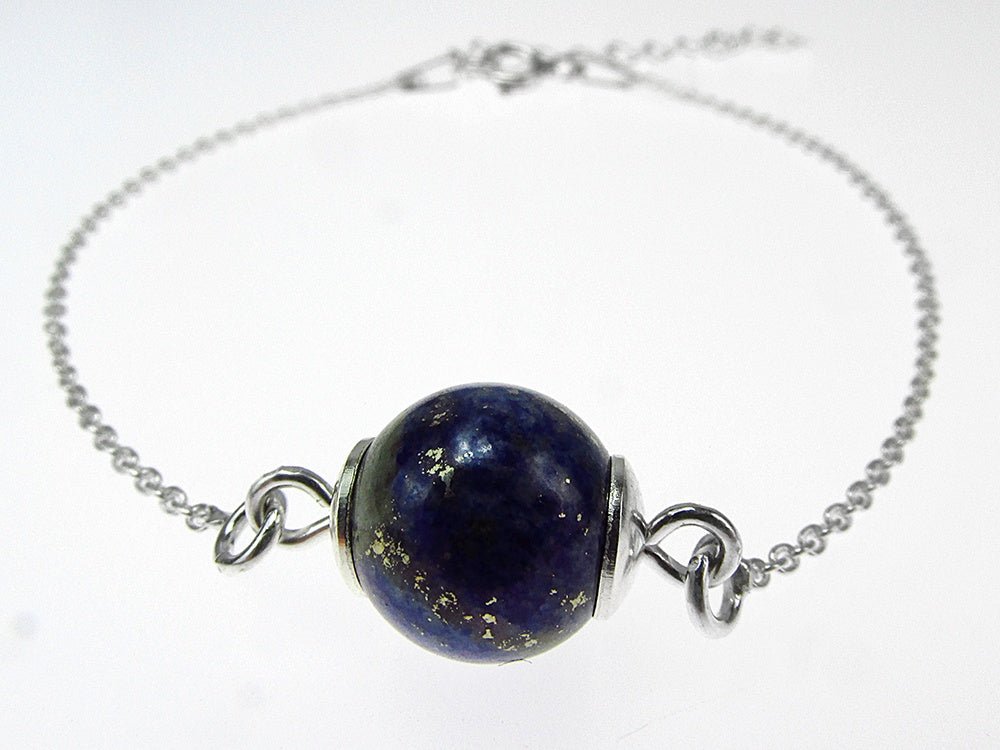 Bratara argint cu Lapis Lazuli - GlamBazaar.ro