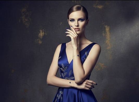 Bratara argint cu Lapis Lazuli - GlamBazaar.ro