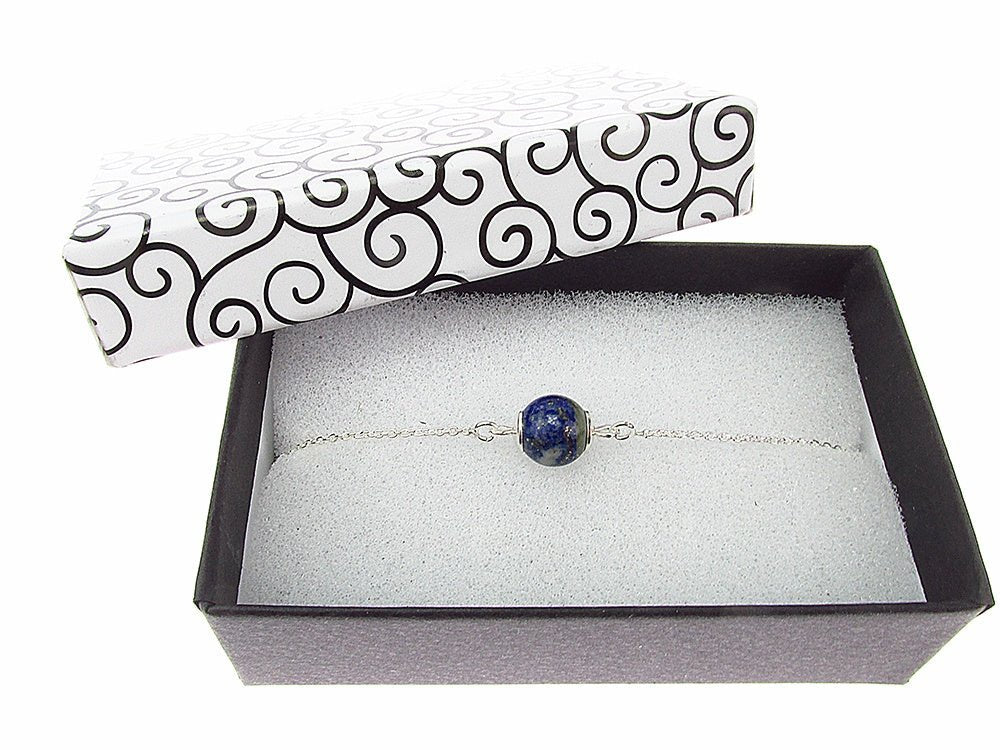 Bratara argint cu Lapis Lazuli - GlamBazaar.ro