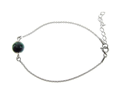 Bratara argint cu malachit natural - GlamBazaar.ro