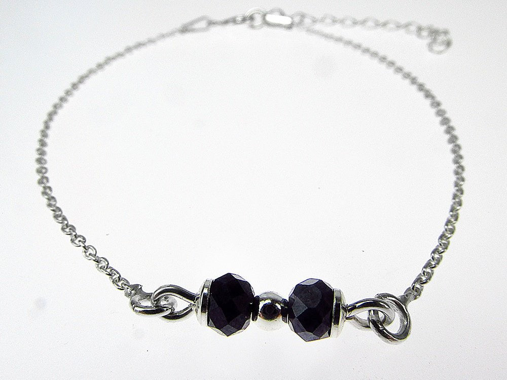 Bratara argint cu safir natural - GlamBazaar.ro