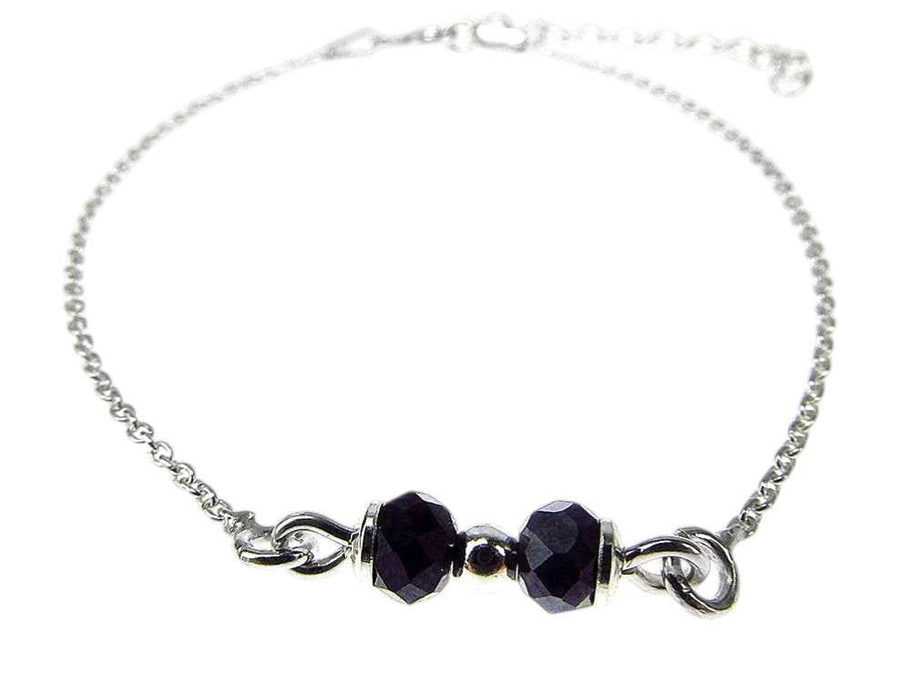 Bratara argint cu safir natural - GlamBazaar.ro
