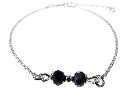 Bratara argint cu safir natural - GlamBazaar.ro