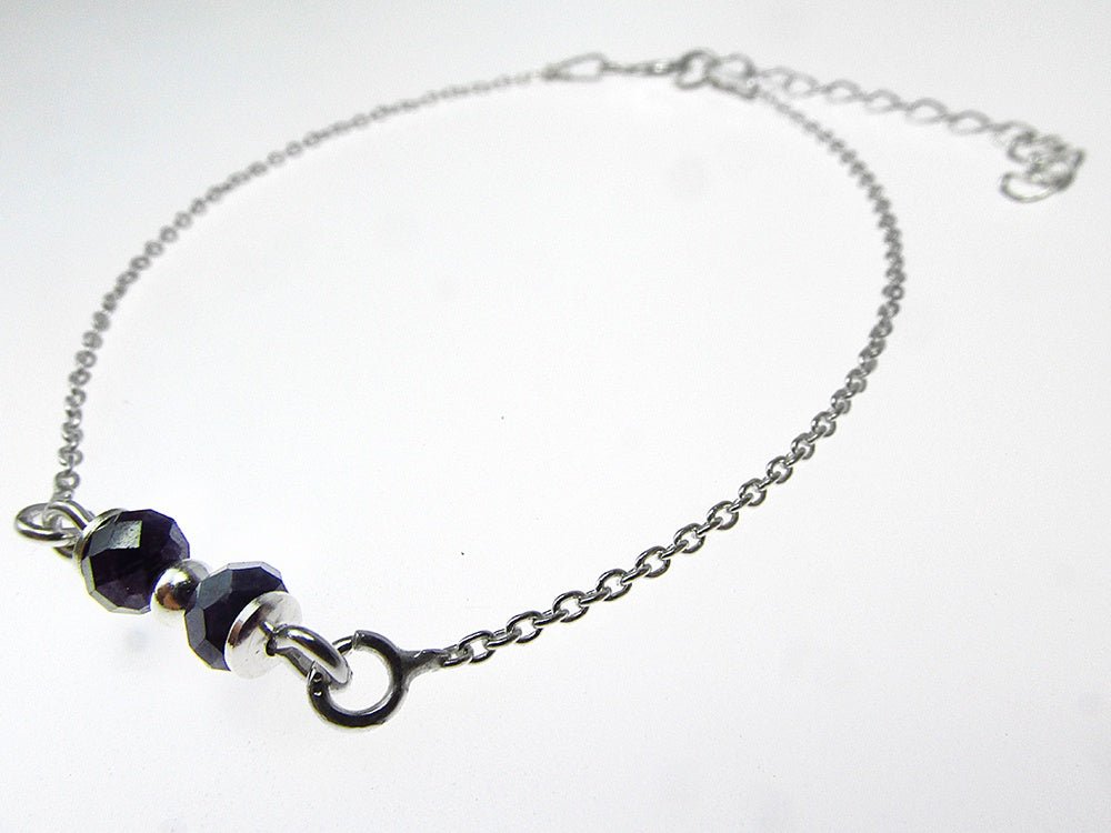 Bratara argint cu safir natural - GlamBazaar.ro