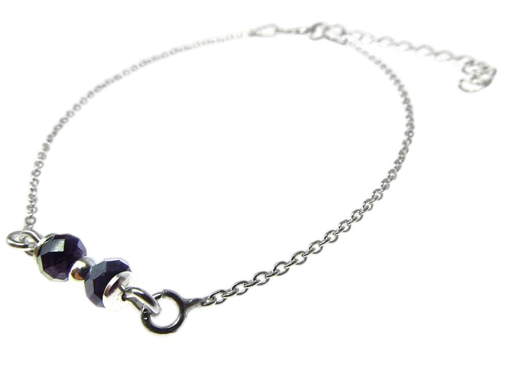 Bratara argint cu safir natural - GlamBazaar.ro