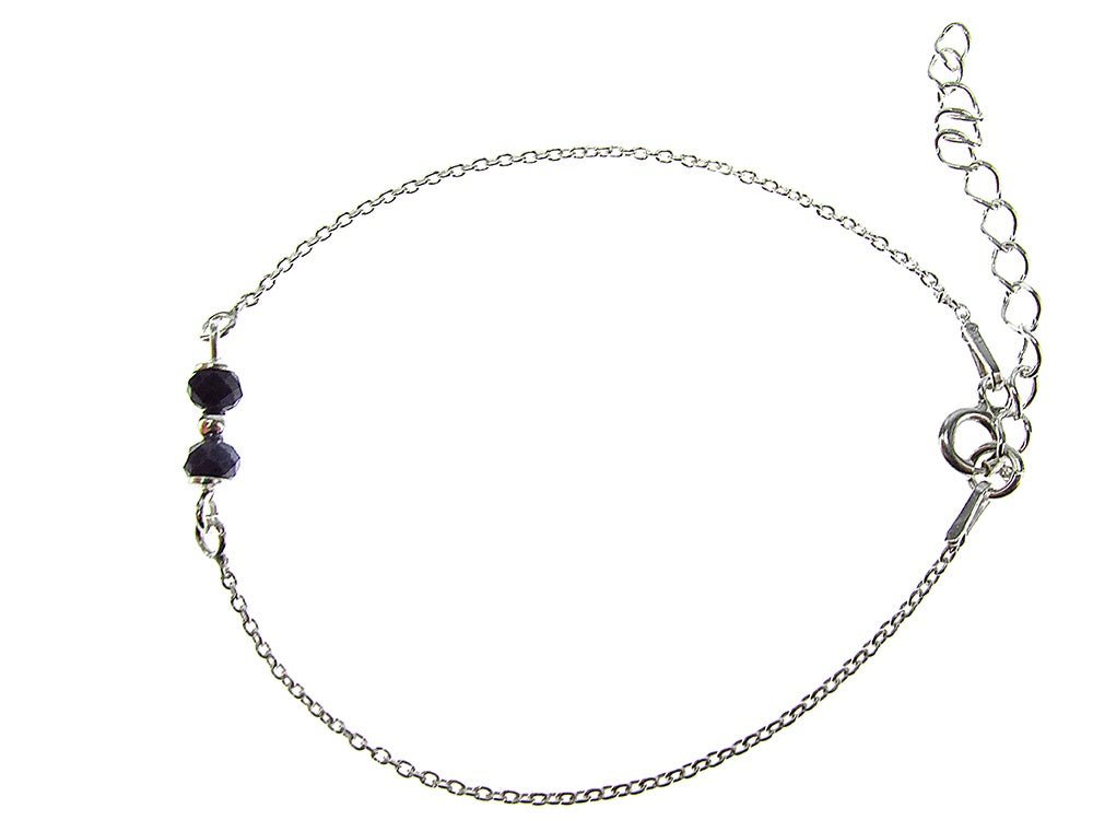 Bratara argint cu safir natural - GlamBazaar.ro