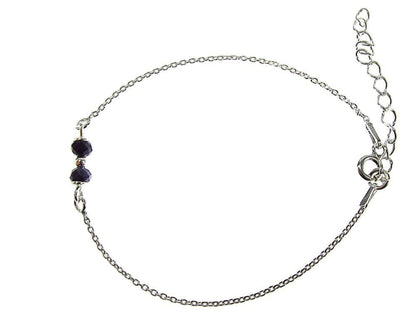 Bratara argint cu safir natural - GlamBazaar.ro