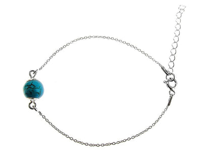 Bratara argint cu turcoaz - GlamBazaar.ro