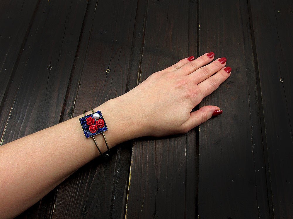 Bratara statement UNICAT Secret Garden D - GlamBazaar.ro