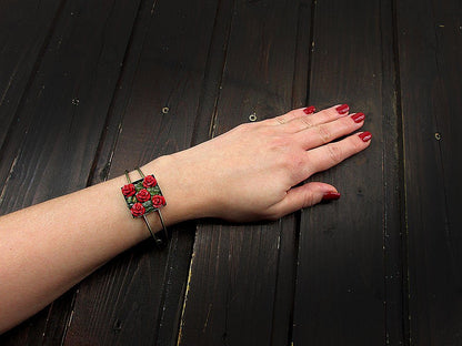 Bratara statement UNICAT Secret Garden G - GlamBazaar.ro