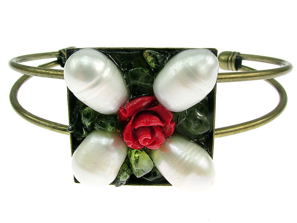 Bratara statement UNICAT Secret Garden H - GlamBazaar.ro