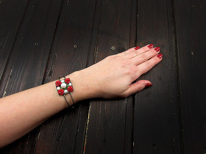 Bratara statement UNICAT Secret Garden J - GlamBazaar.ro