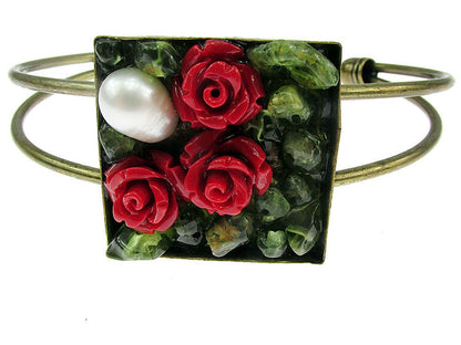 Bratara statement UNICAT Secret Garden K - GlamBazaar.ro