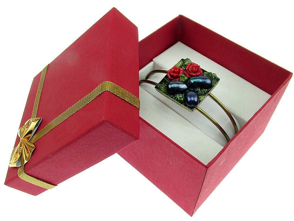 Bratara statement UNICAT Secret Garden L - GlamBazaar.ro