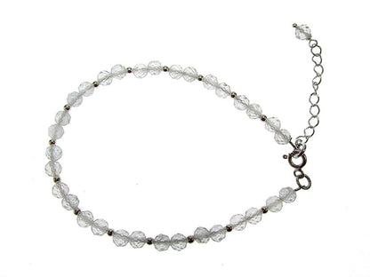 Bratara topaz natural fatetat cu argint - GlamBazaar.ro