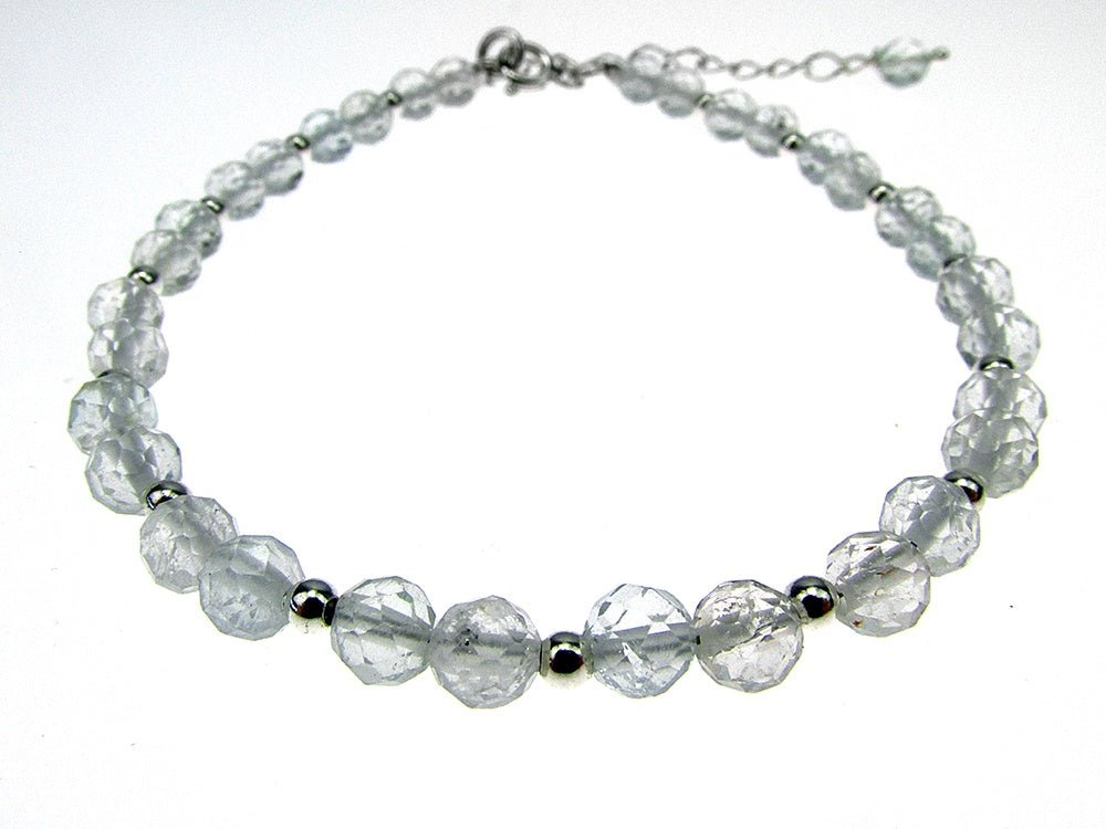 Bratara topaz natural fatetat cu argint - GlamBazaar.ro