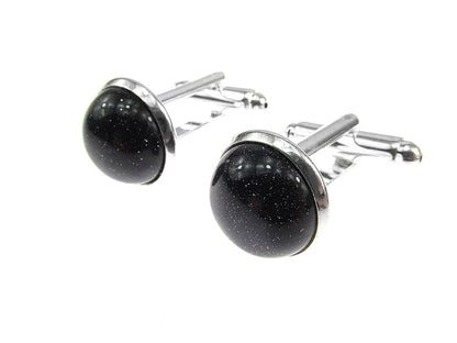 Butoni camasa cu Piatra Soarelui albastra 12 MM - GlamBazaar.ro