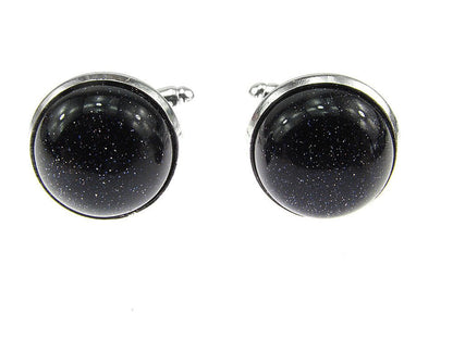 Butoni camasa cu Piatra Soarelui albastra 12 MM - GlamBazaar.ro