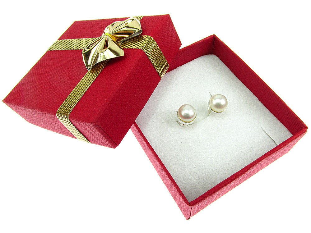 Cercei argint cu perle de cultura albe - GlamBazaar.ro