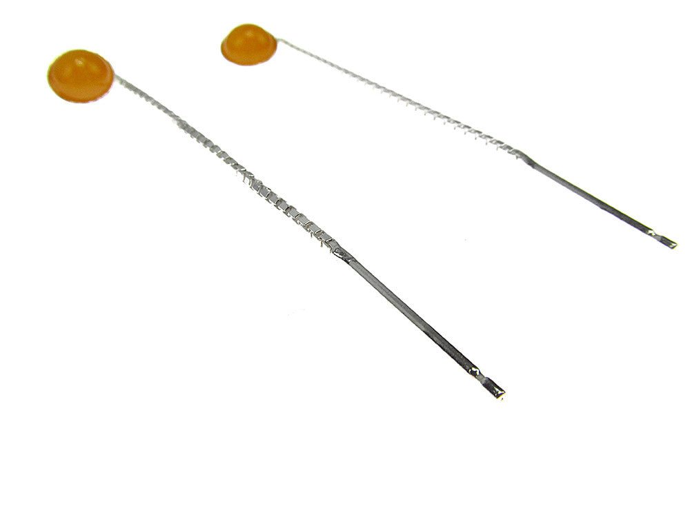 Cercei argint lantisor cu jad galben natural 6 MM - GlamBazaar.ro