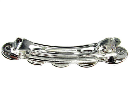 Clama de par cu lapis lazuli si cuart roz - GlamBazaar.ro