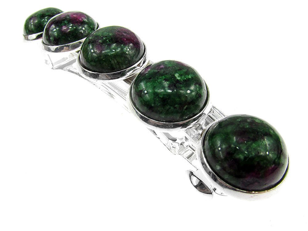 Clama de par cu rubin zoisit - GlamBazaar.ro