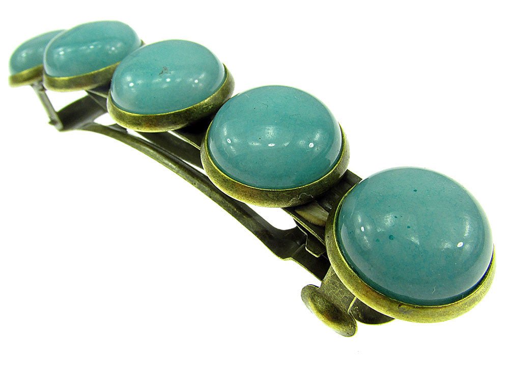 Clama de par vintage cu angelit - GlamBazaar.ro