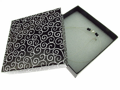 Colier fir argint cu onix fatetat si perla de cultura - GlamBazaar.ro