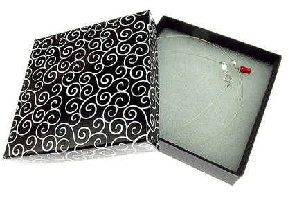 Colier fir argint cu perla de cultura si lalea coral - GlamBazaar.ro