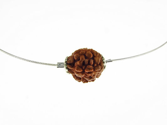 Colier fir argint cu Rudraksha - GlamBazaar.ro