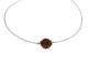 Colier fir argint cu Rudraksha - GlamBazaar.ro