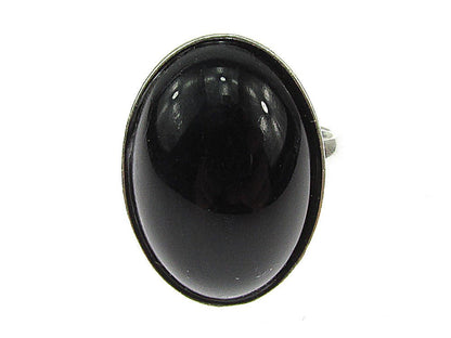 Inel argint reglabil cu onix natural 18x13 MM - GlamBazaar.ro