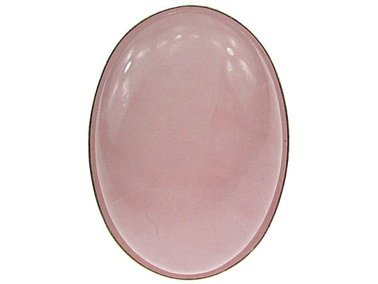 Inel argint reglabil masiv cu cuart roz 25x18 MM - GlamBazaar.ro