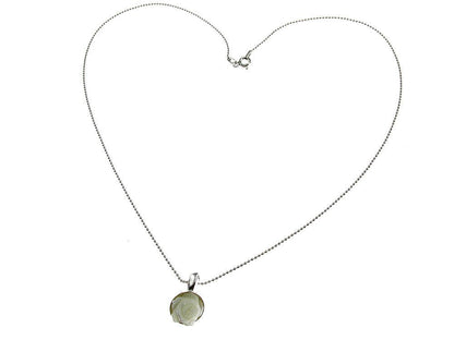 Lantisor argint cu pandantiv mic trandafir sidef 10 MM - GlamBazaar.ro