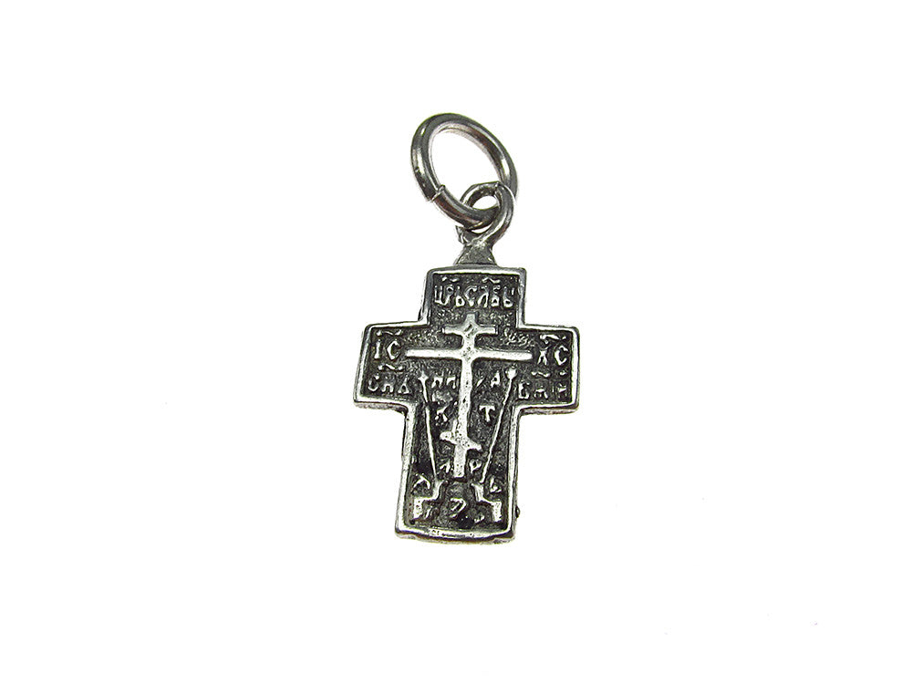 Pandantiv argint cruce ortodoxa UNICAT