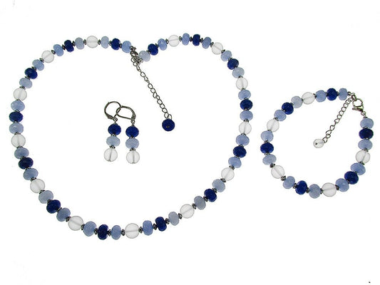 Set bijuterii Winter Dream jad si cuart - GlamBazaar.ro