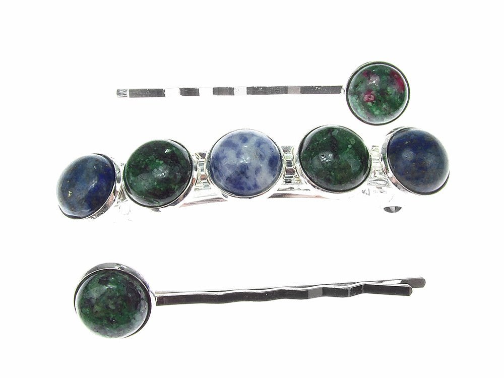 Set clama de par si 2 agrafe talisman zodia Balanta - GlamBazaar.ro