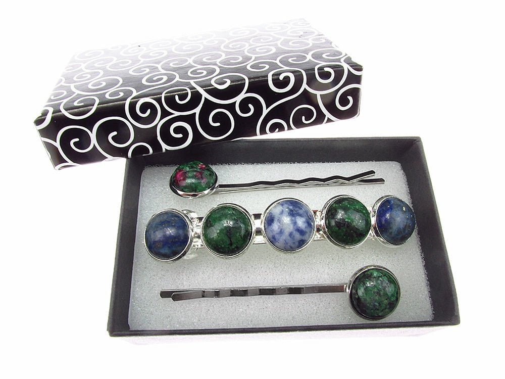 Set clama de par si 2 agrafe talisman zodia Balanta - GlamBazaar.ro