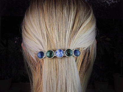 Set clama de par si 2 agrafe talisman zodia Balanta - GlamBazaar.ro