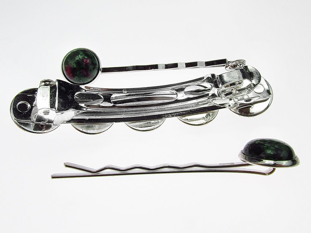 Set clama de par si 2 agrafe talisman zodia Balanta - GlamBazaar.ro