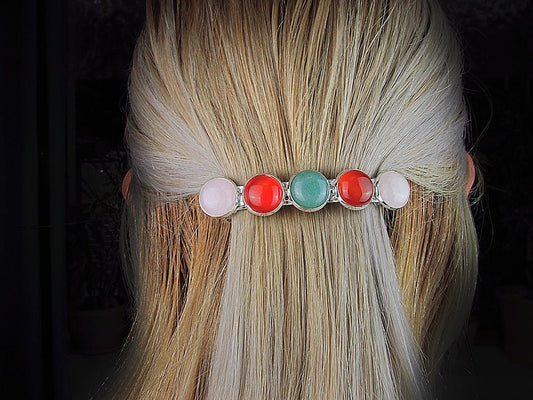 Set clama de par si 2 agrafe talisman zodia Berbec - GlamBazaar.ro