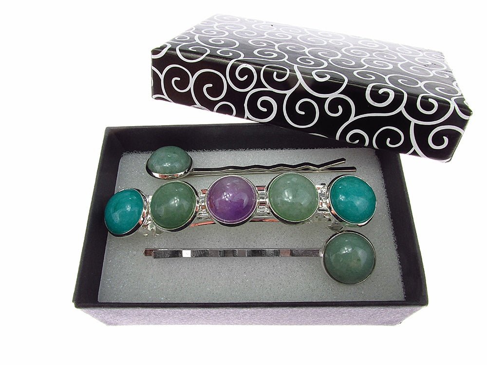 Set clama de par si 2 agrafe talisman zodia Pesti - GlamBazaar.ro