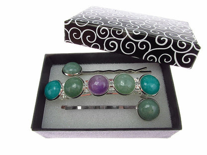 Set clama de par si 2 agrafe talisman zodia Pesti - GlamBazaar.ro